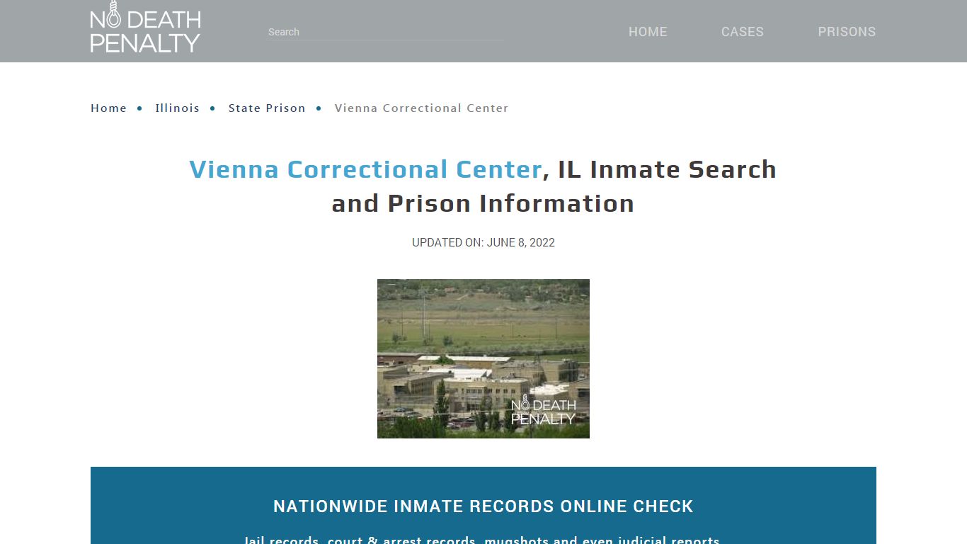 Vienna Correctional Center, IL Inmate Search, Visitation ...